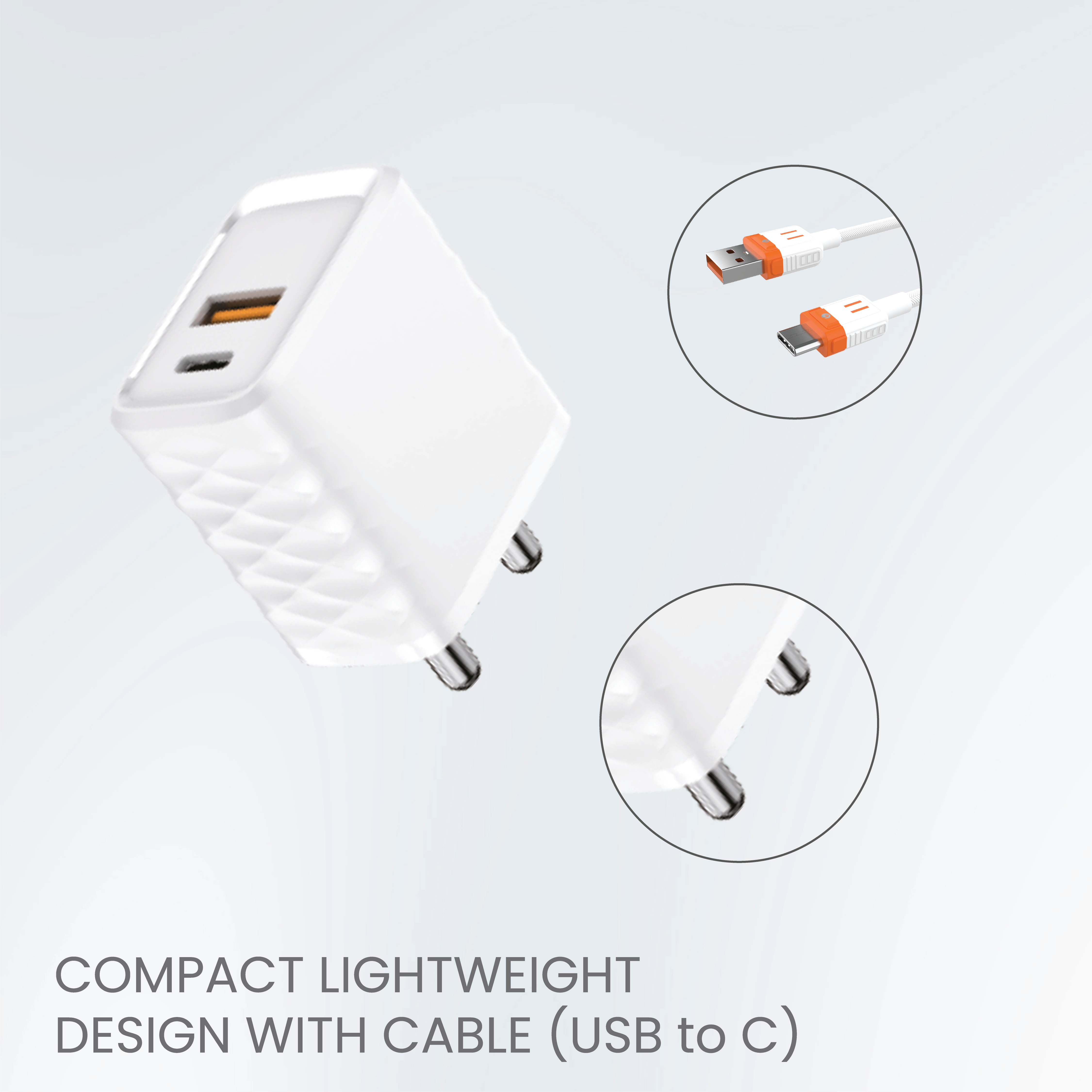 JC SSPEED Dual-Port 25W Charger
