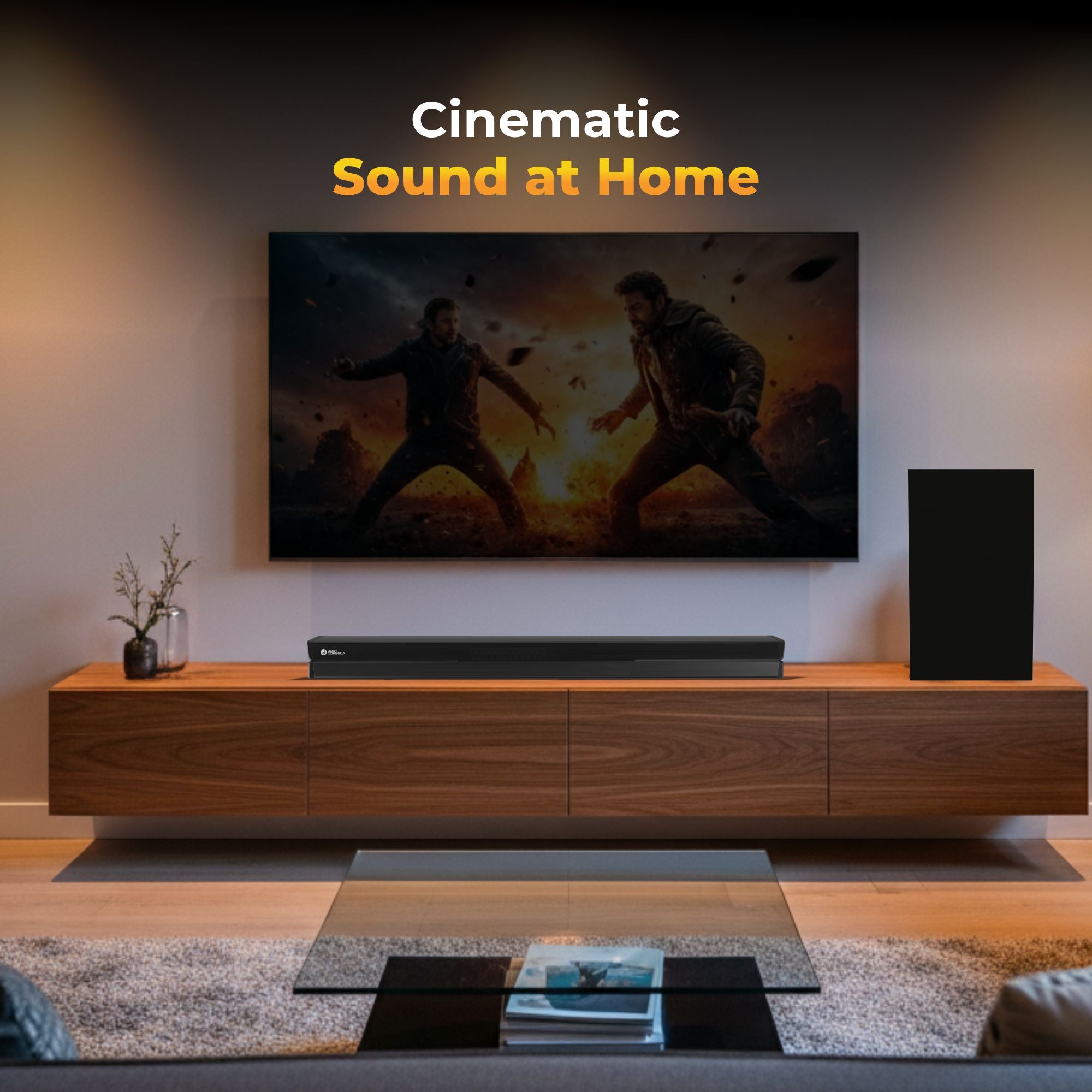 JC Sonic Bar 200Watt With SoundBar