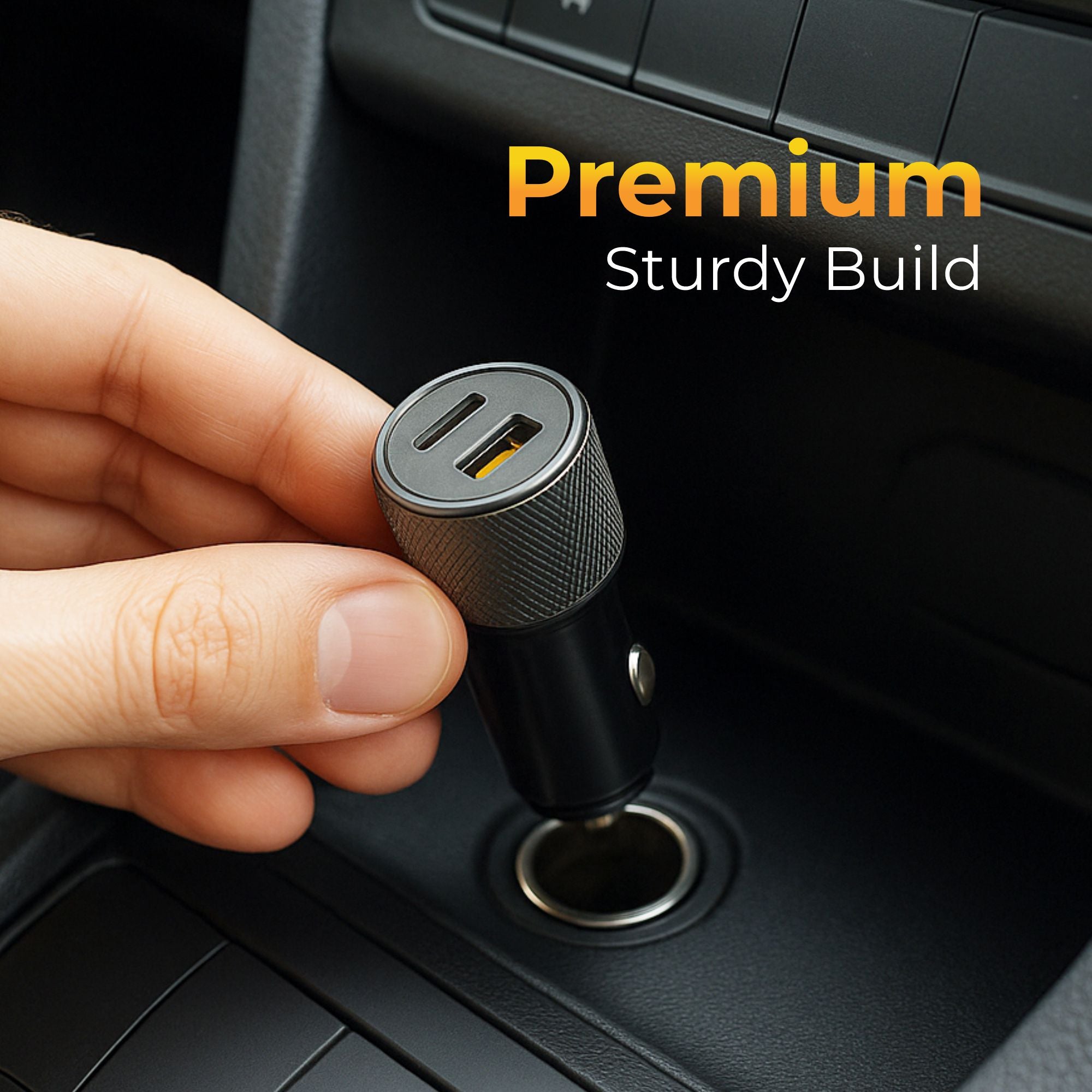 JC SSPEED JST976 145W Dual-Port Car Charger