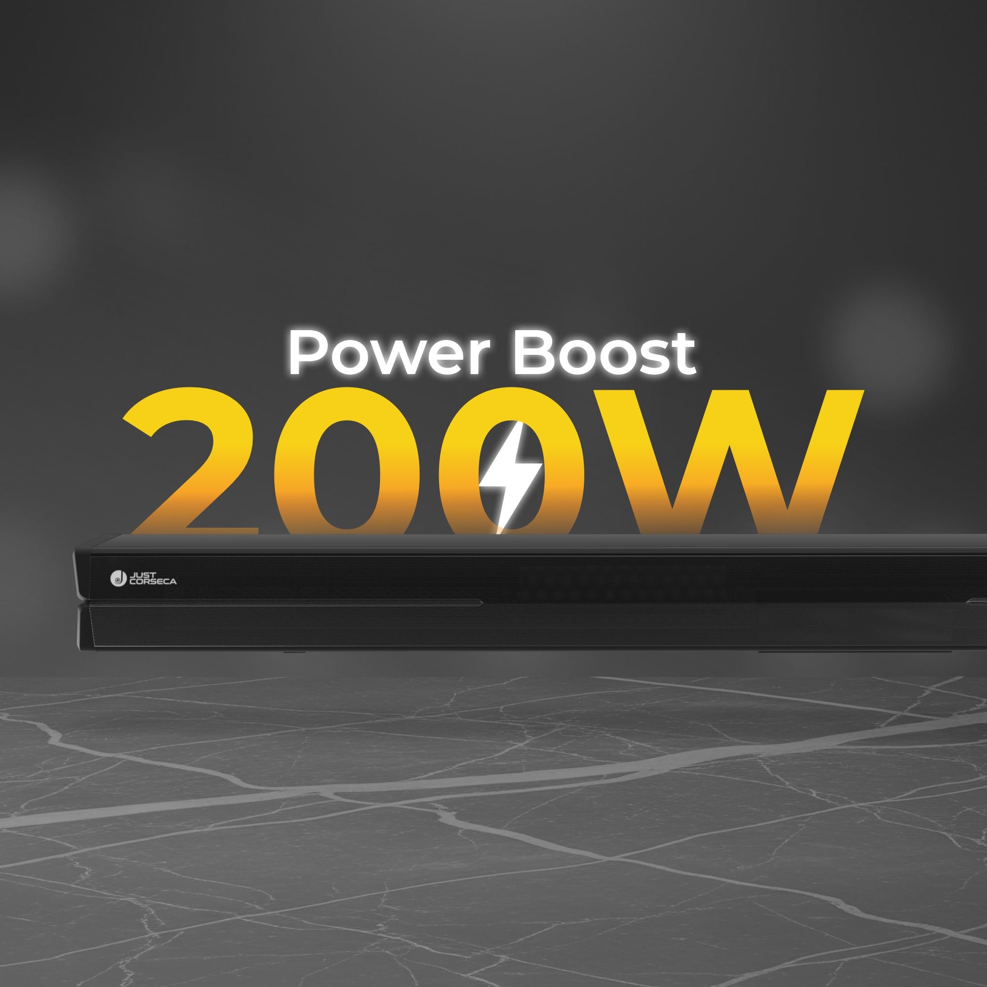 JC Sonic Bar 200Watt With SoundBar