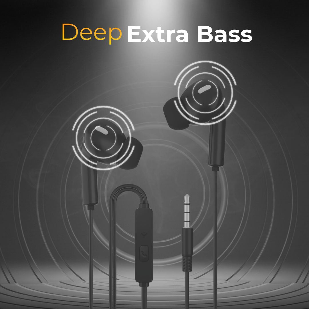 JC SyncStrom Wired Earphones