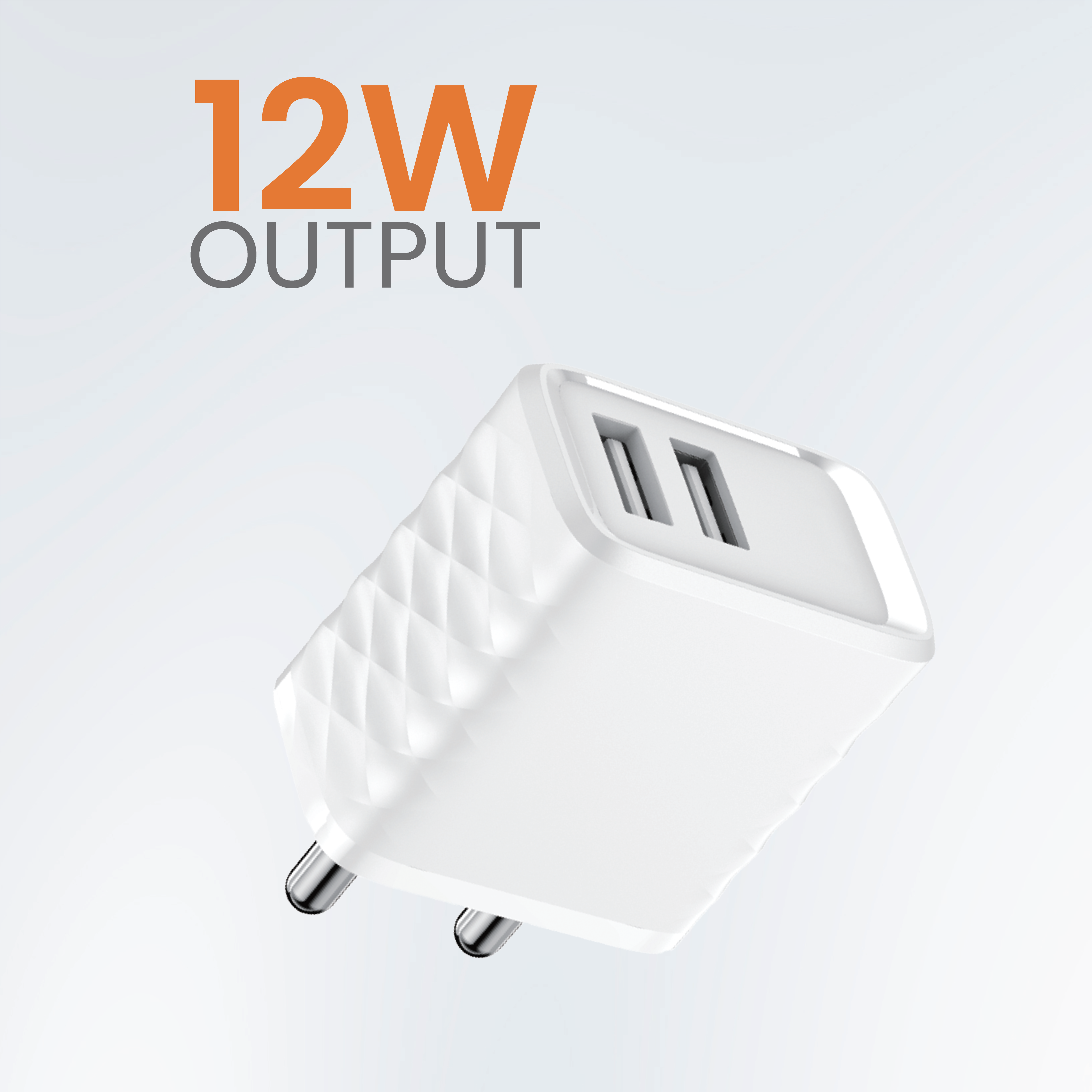 JC SSPEED JST968 12W Dual-Port Travel Charger