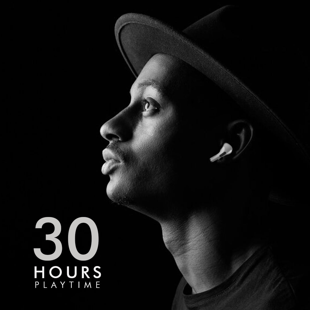 Just CORSECA Plum Pro 3 True Wireless Earbuds | 30H Total Playtime | Bluetooth 5.3