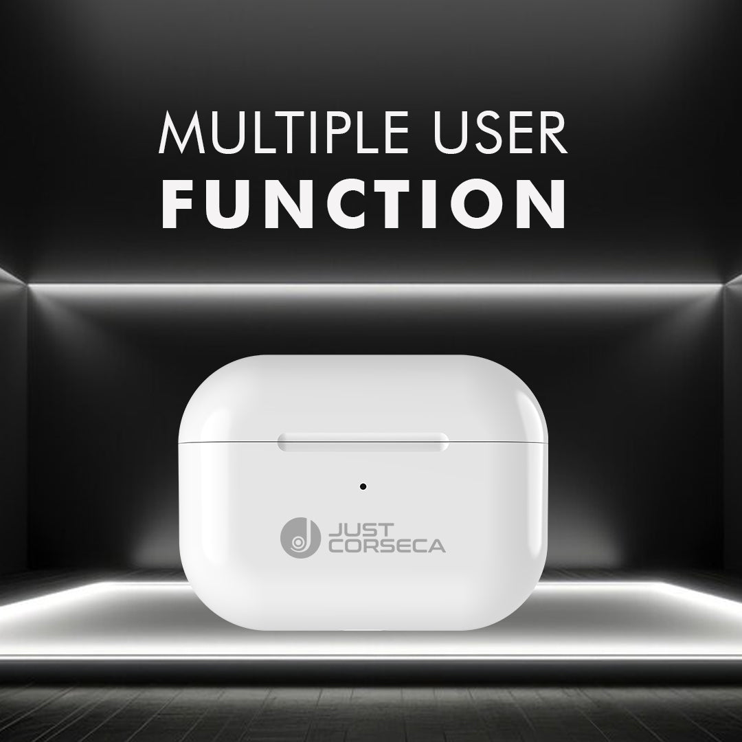 Just CORSECA Plum Pro 3 True Wireless Earbuds | 30H Total Playtime | Bluetooth 5.3