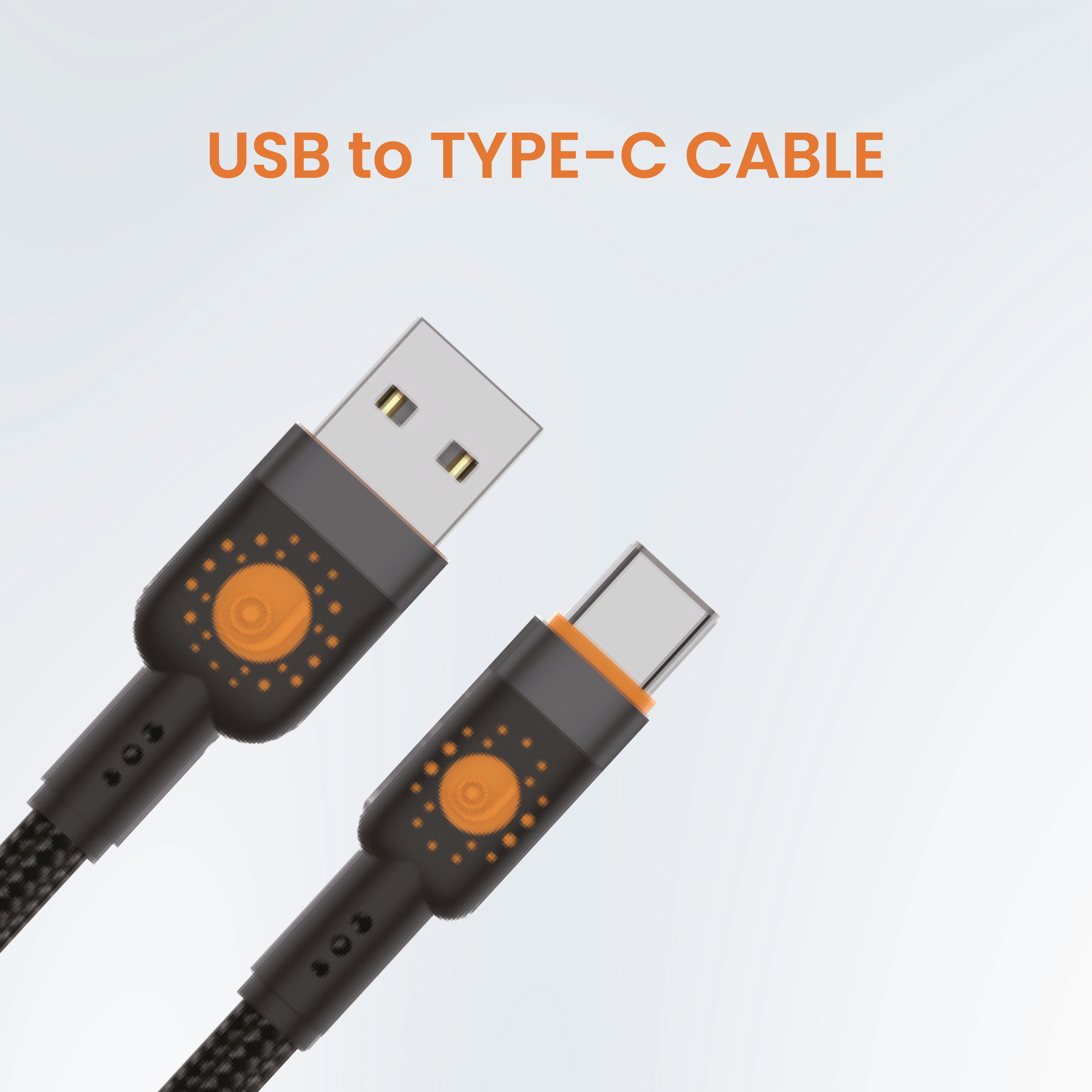 JC Speedy Go Braided Cable (USB-A to Type-C, 1 m)