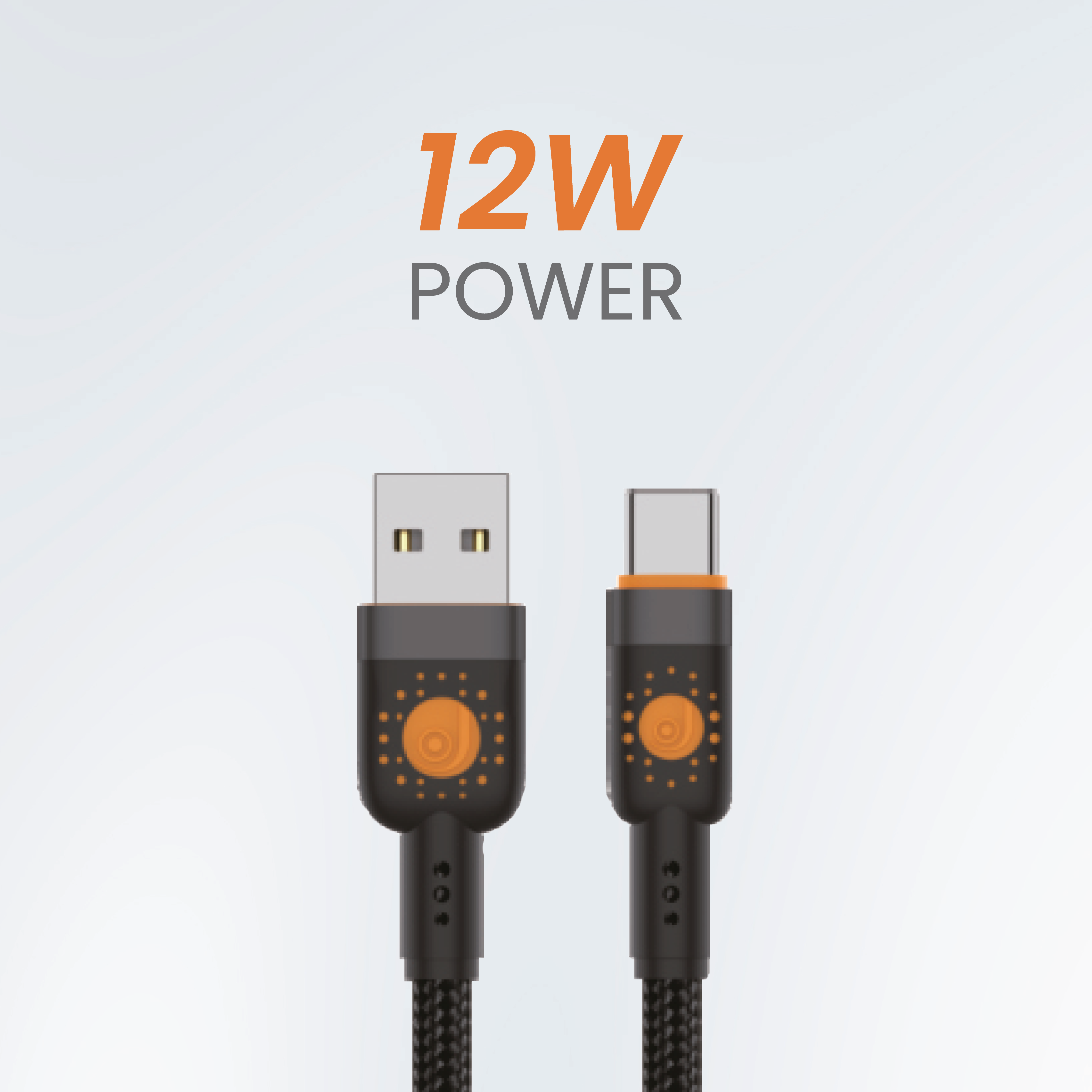 JC Speedy Go Braided Cable (USB-A to Type-C, 1 m)