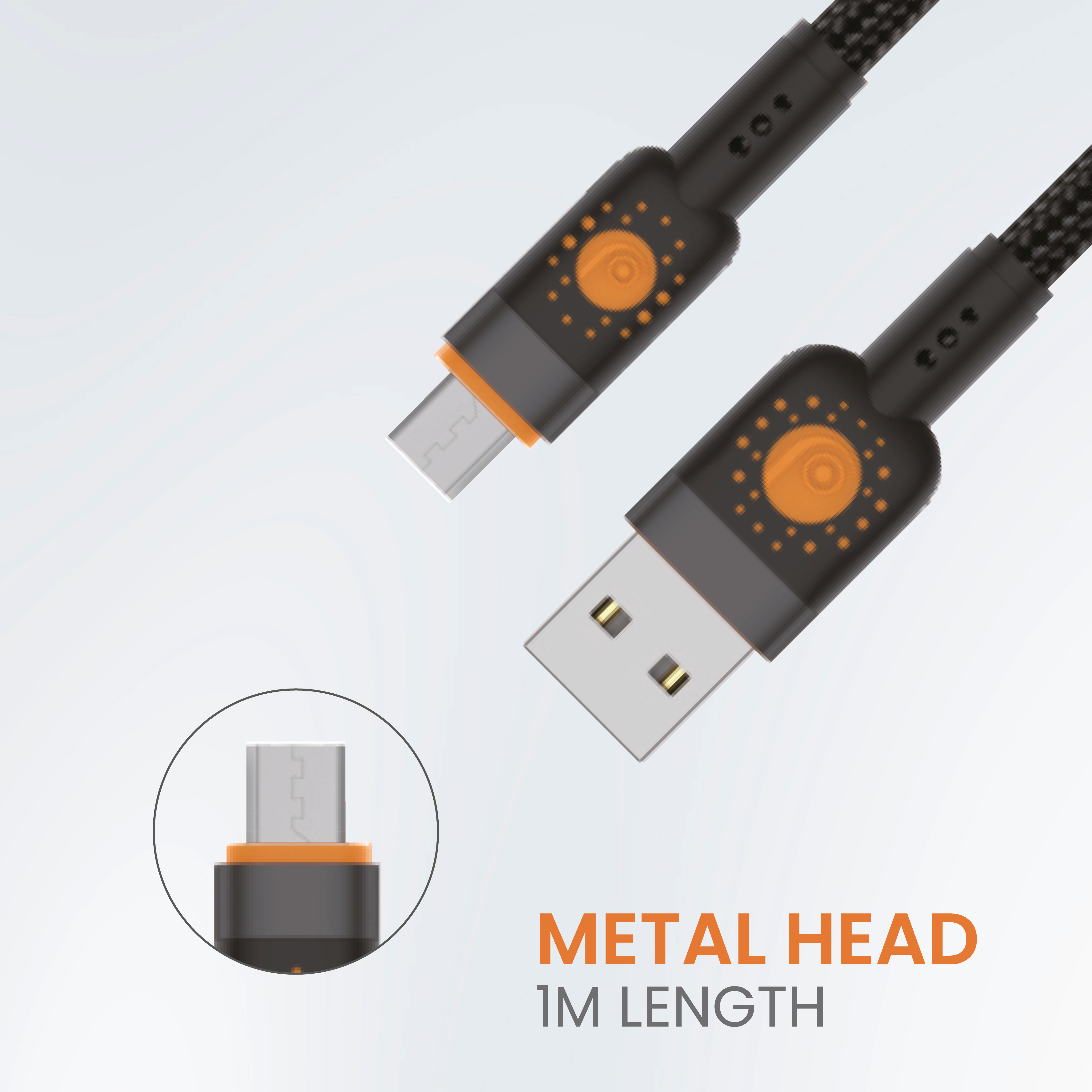 JC Speedy Go USB to Micro Cable (1 m)