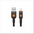 JUST CORSECA JST238 1M Speedy Go USB to Lightning Cable | Fast Charging & Data Transfer | Durable Braided Design | Rugged & Tangle-Free | High-Quality Connectors | 10,000+ Bend Test Passed | Extra Long Comfort | Charge Multiple Devices Simultaneously