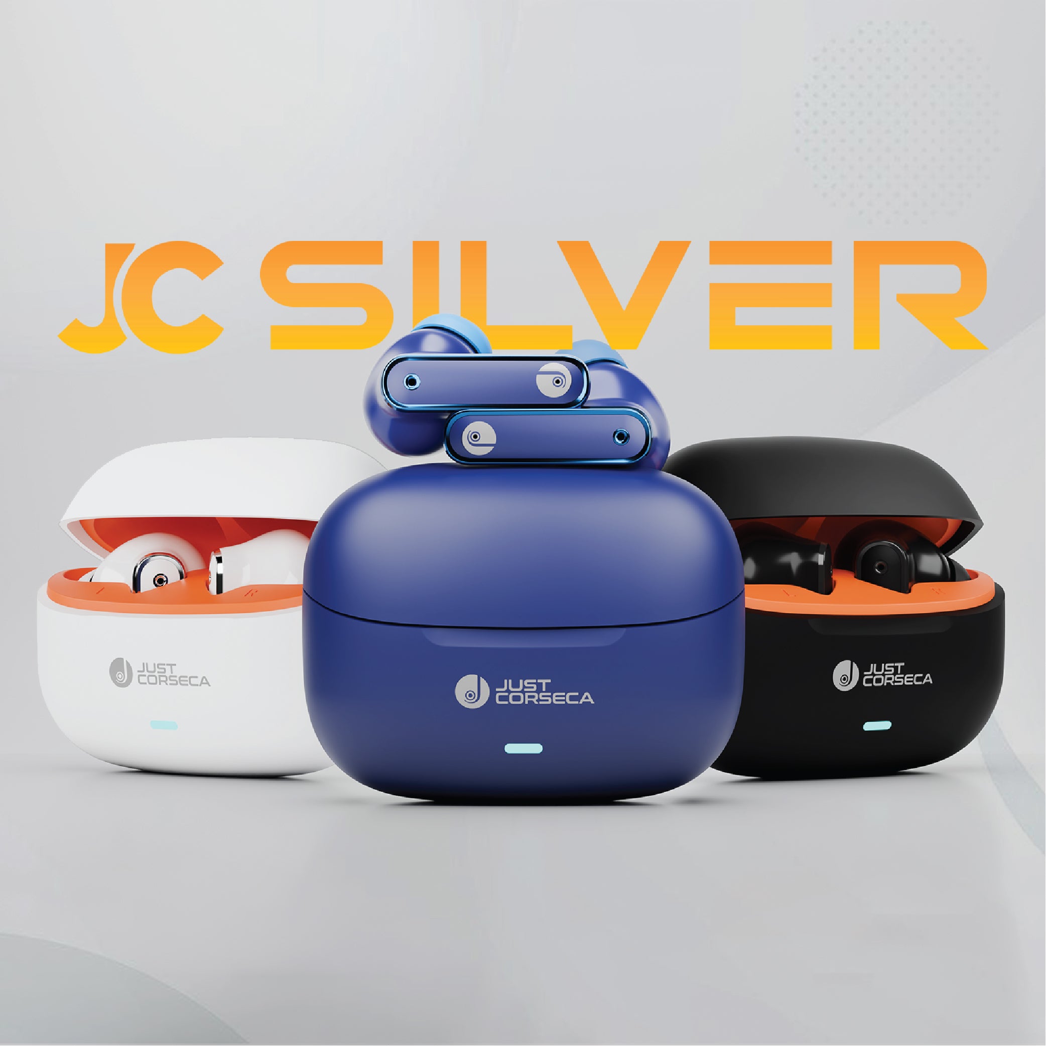 JC Sliver Bluetooth 5.4 Earbuds