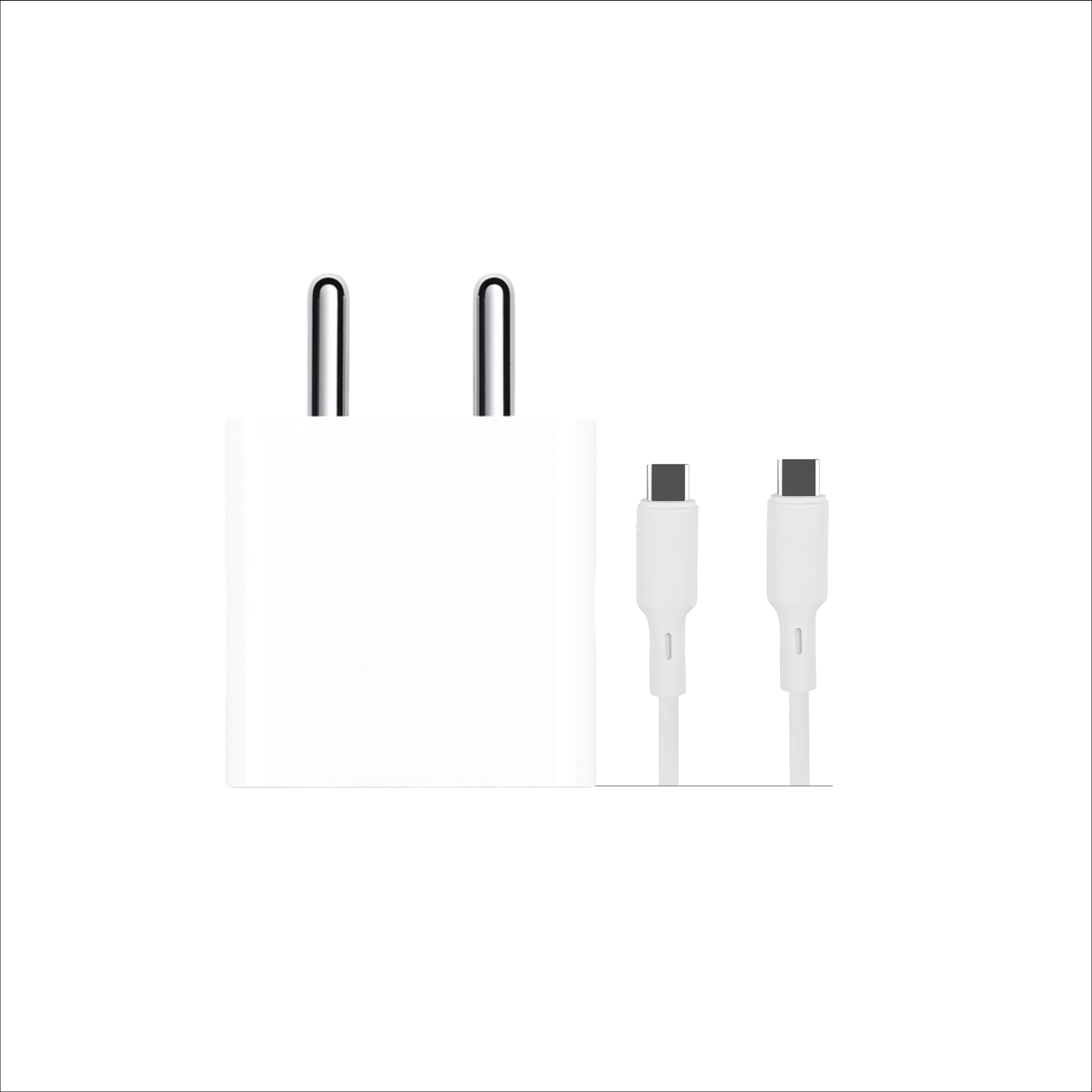 JUST CORSECA JST944 SSPEED RISE PD 25W Single USB Charger with Cable | Ultra-Fast Charging & Smart Power Delivery | Safe & Reliable (Overheat, Short Circuit, Overcharge, Over-Voltage Protection) | AC 100-264V Input | Fast Charging for PD-Enabled Devices