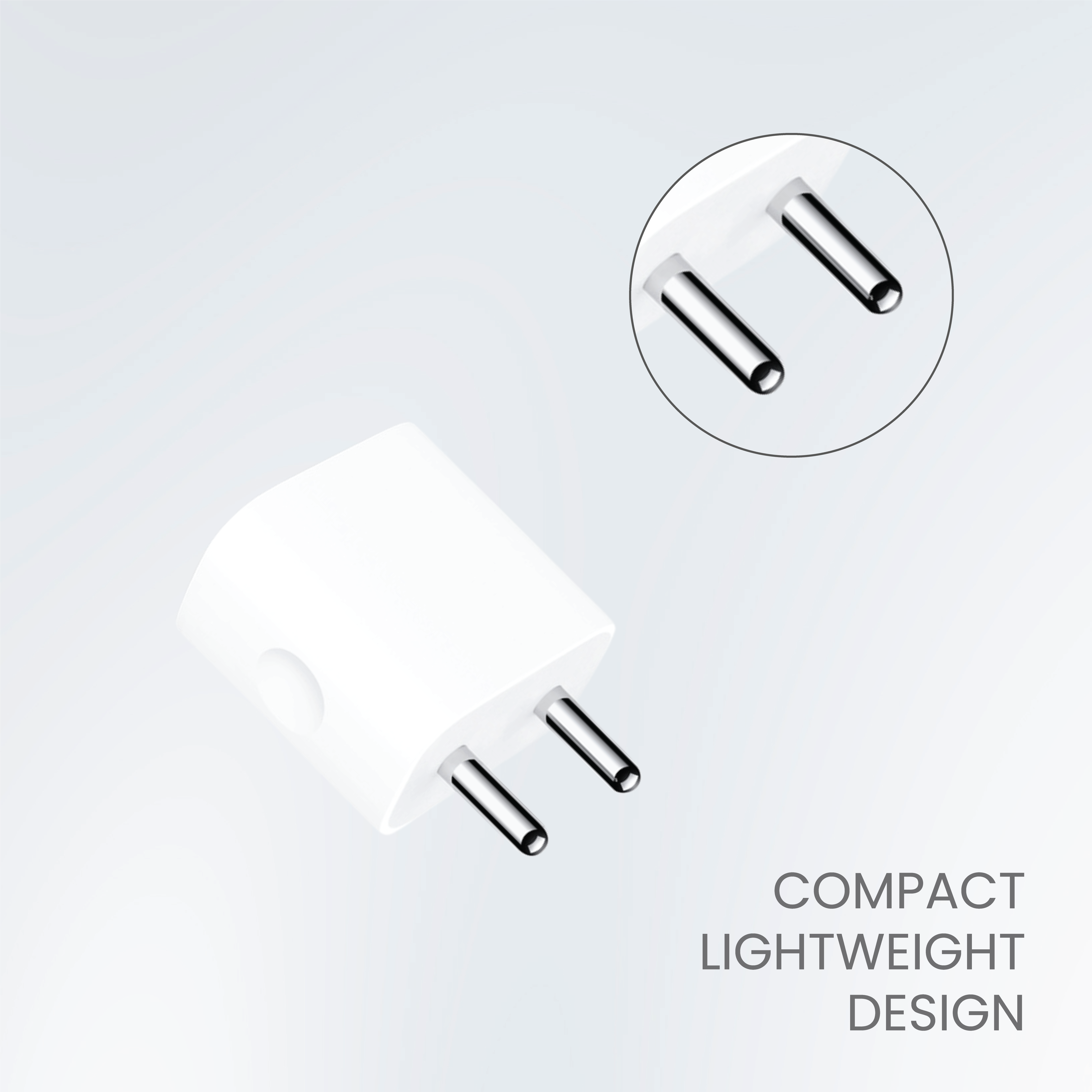 JUST CORSECA JST944 SSPEED RISE PD 25W Single USB Charger with Cable | Ultra-Fast Charging & Smart Power Delivery | Safe & Reliable (Overheat, Short Circuit, Overcharge, Over-Voltage Protection) | AC 100-264V Input | Fast Charging for PD-Enabled Devices