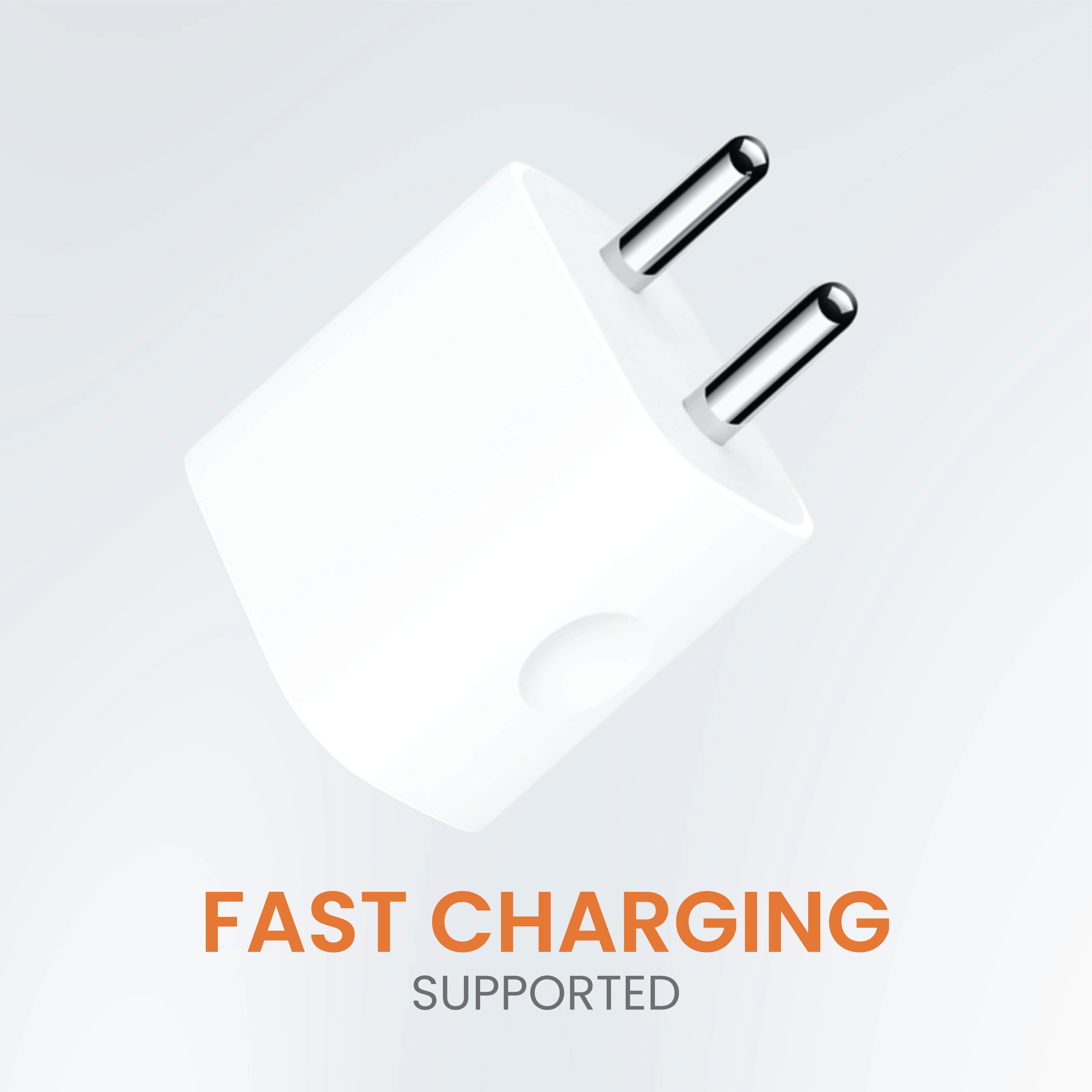 JUST CORSECA JST944 SSPEED RISE PD 25W Single USB Charger with Cable | Ultra-Fast Charging & Smart Power Delivery | Safe & Reliable (Overheat, Short Circuit, Overcharge, Over-Voltage Protection) | AC 100-264V Input | Fast Charging for PD-Enabled Devices