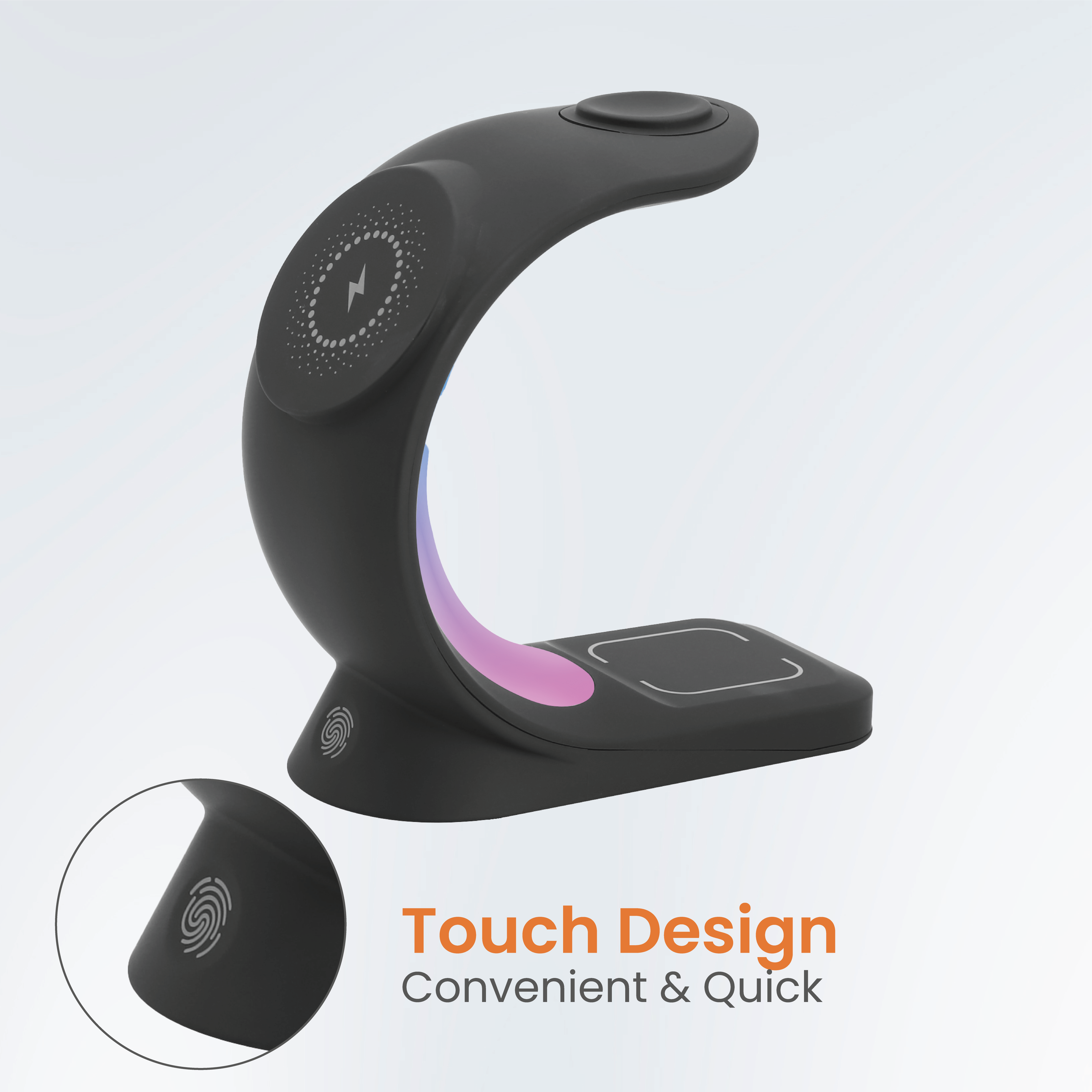 JC SwiftCharge 3-in-1 Magnetic Wireless Charger