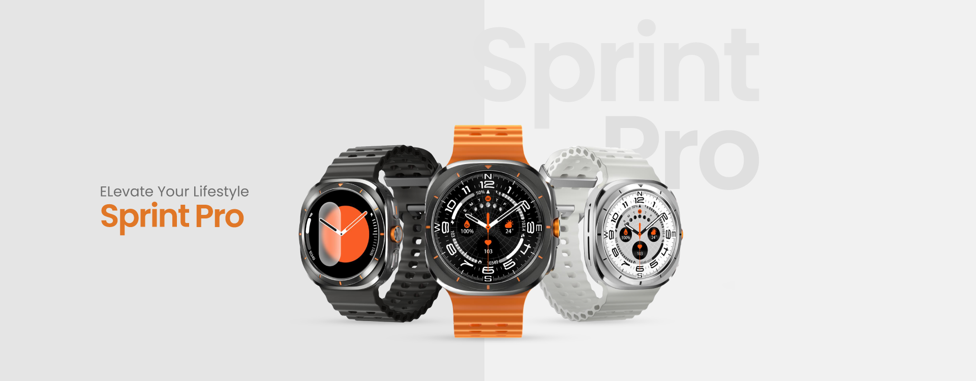 Sprint Pro Smartwatc AMOLED DISPLAY BLUETOOTH CALLING