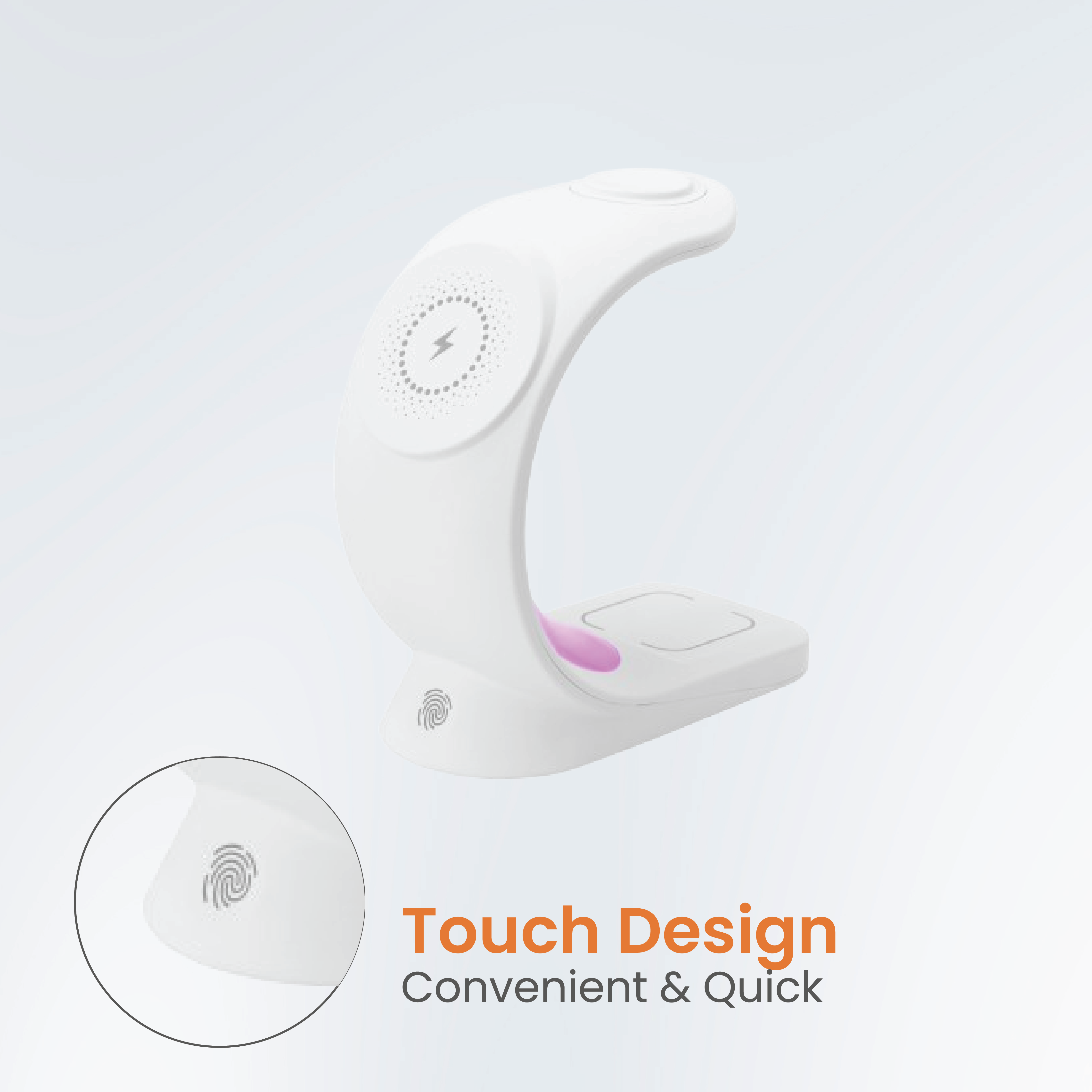 JC SwiftCharge 3-in-1 Magnetic Wireless Charger