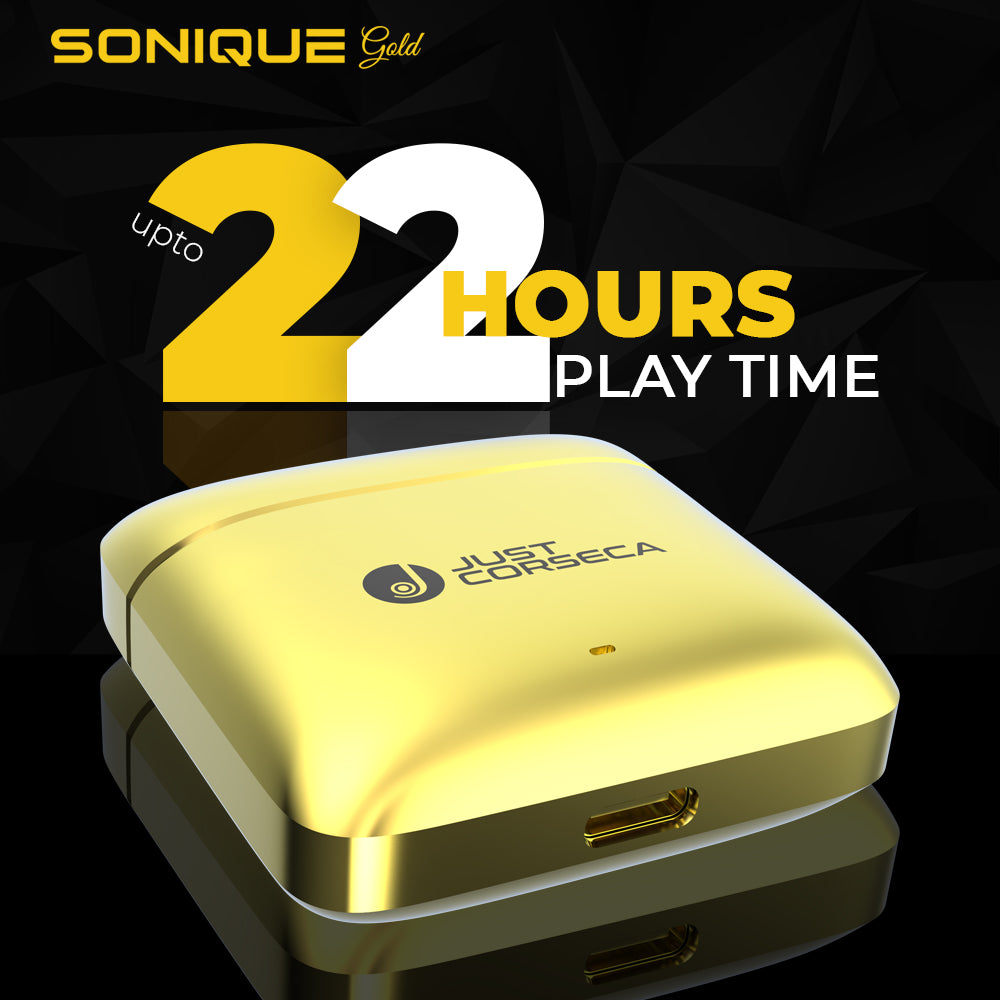 Sonique Gold  Wireless Powerbuds Limited Edition -11273