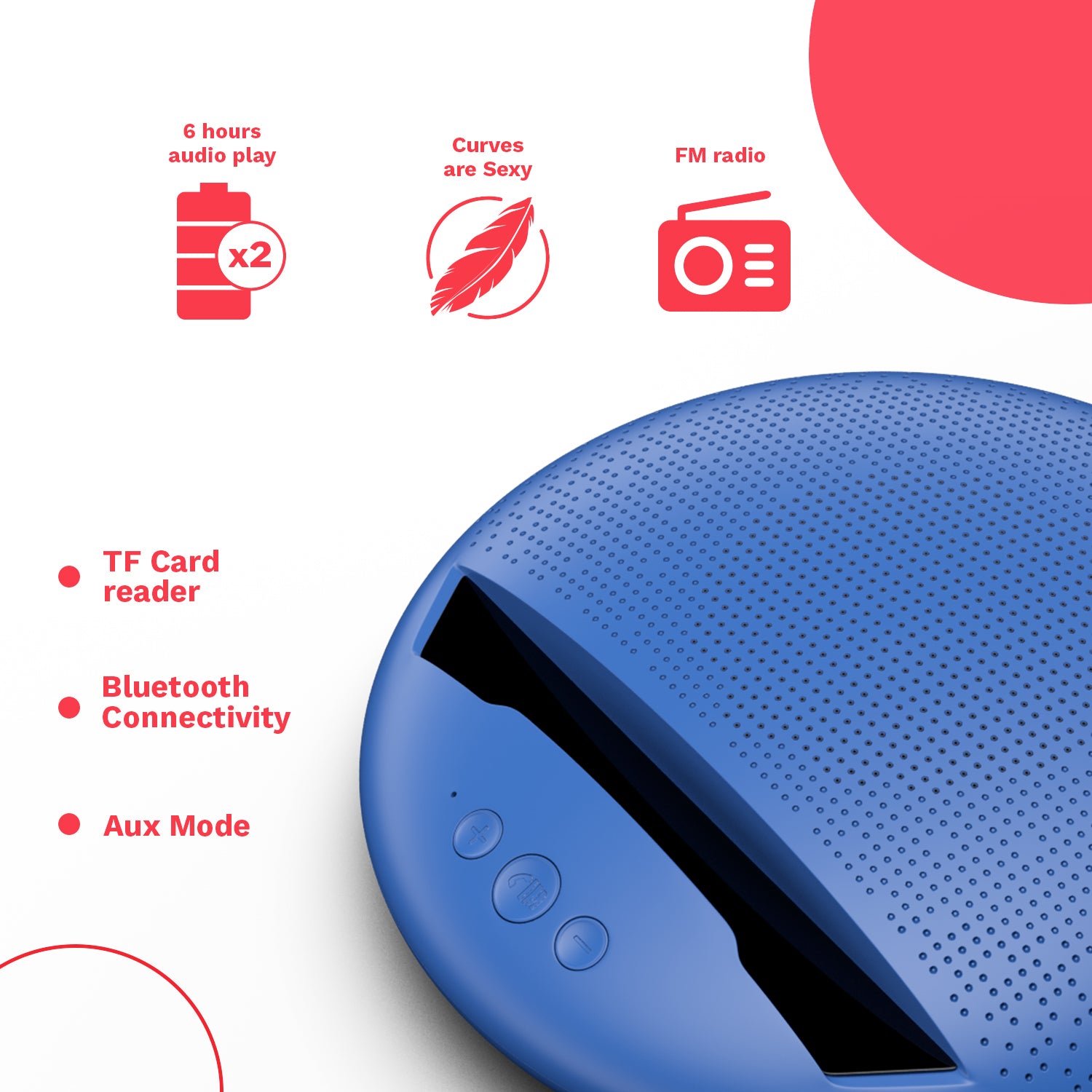 Buy MuDisc Portable Speaker - CORSECA