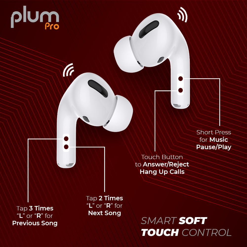 Plum Pro Wireless Powerbuds -11229