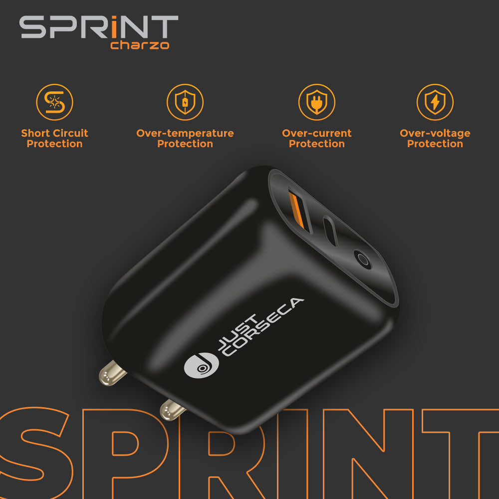Sprint Charzo 50W Adapter QC 3.0